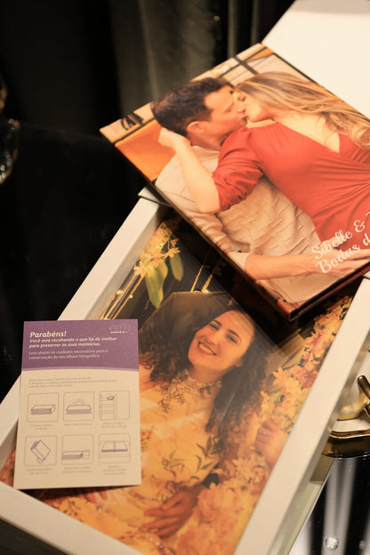 Álbum Premium: Memórias Imortalizadas com Elegância